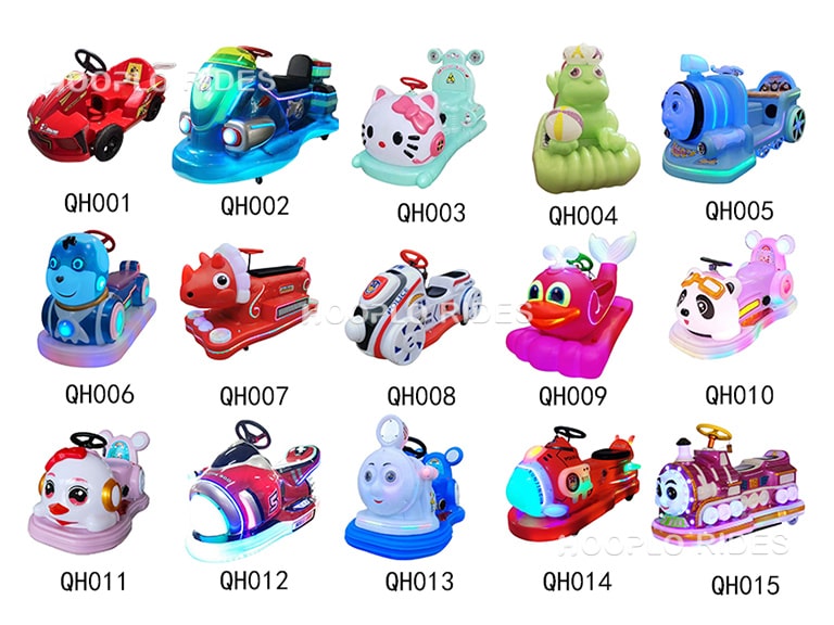 Kids Square Car collection featuring 15 different colorful models for kids