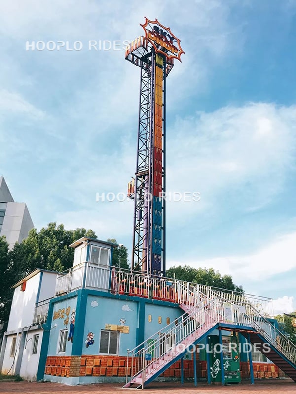 Sky Drop free fall ride delivering exciting experience