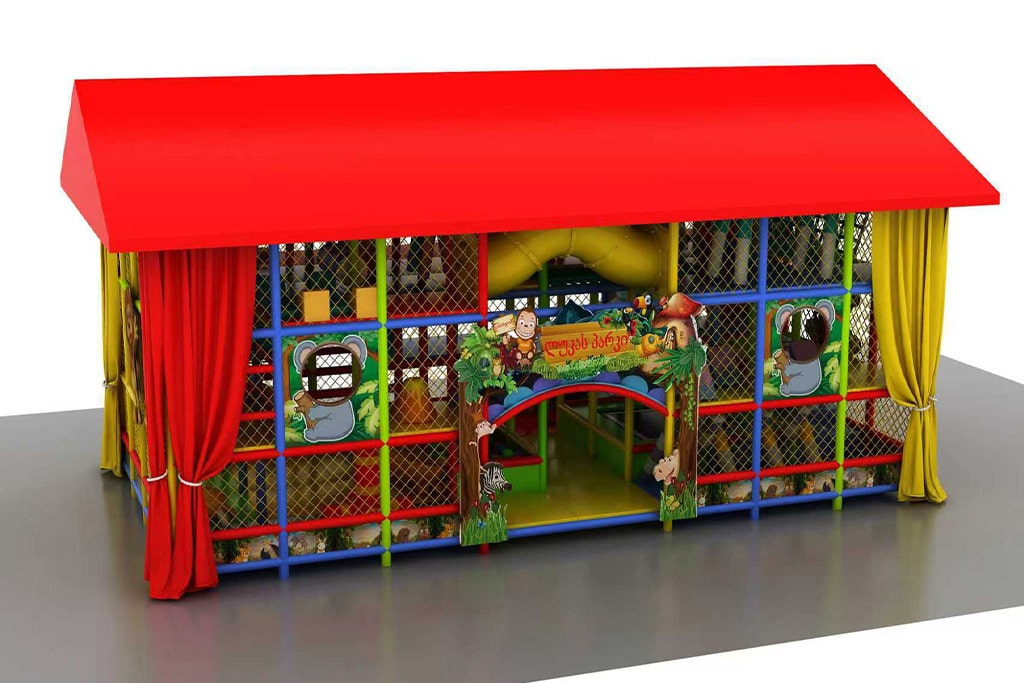Georgia Customer Customized 80㎡ Indoor Playground for Outdoor Use