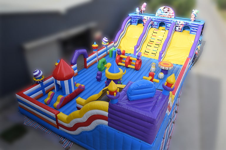 Fixies Themed Inflatable Castle