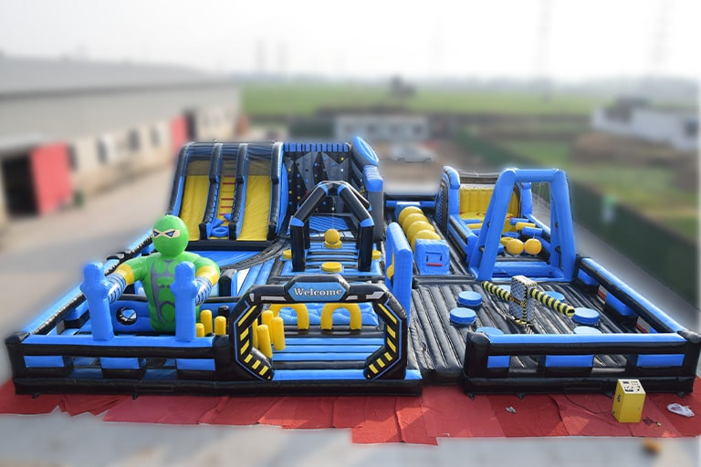 Giant Inflatable Obstacle Course