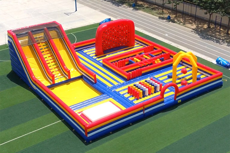 Large Inflatable Obstacle Course