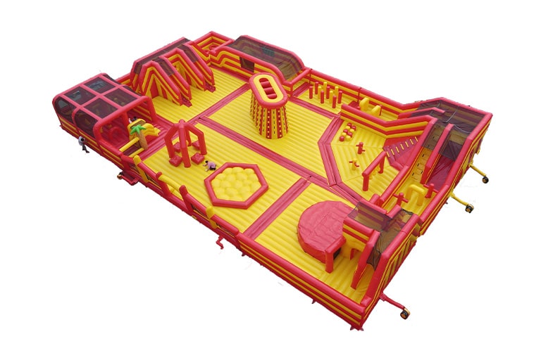 Mega Inflatable Obstacle Course Park