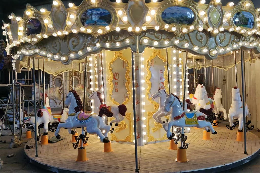 Russian Customer’s 16-Seat Carousel & Self-Control Plane Successfully Packed and Shipped