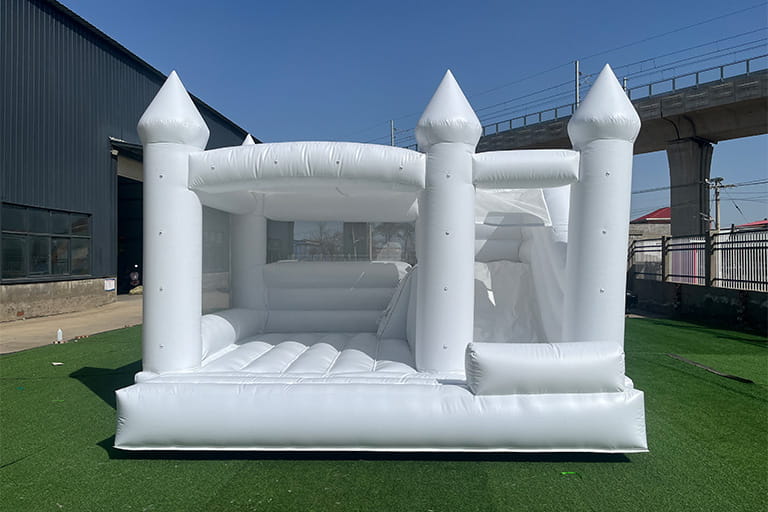 White Wedding Inflatable Bounce House