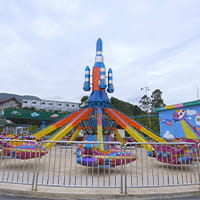 Self control plane amusement ride operating in an amusement park