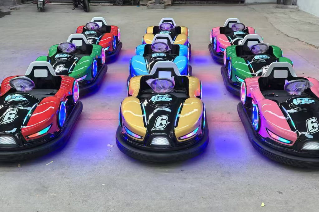 4 Drift Bumper Cars Shipped to Nur-Sultan, Kazakhstan