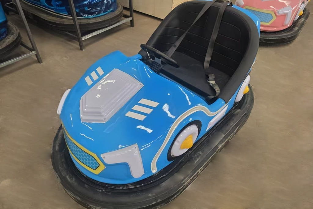 8 Ground Grid Bumper Cars Shipped to Uzbekistan