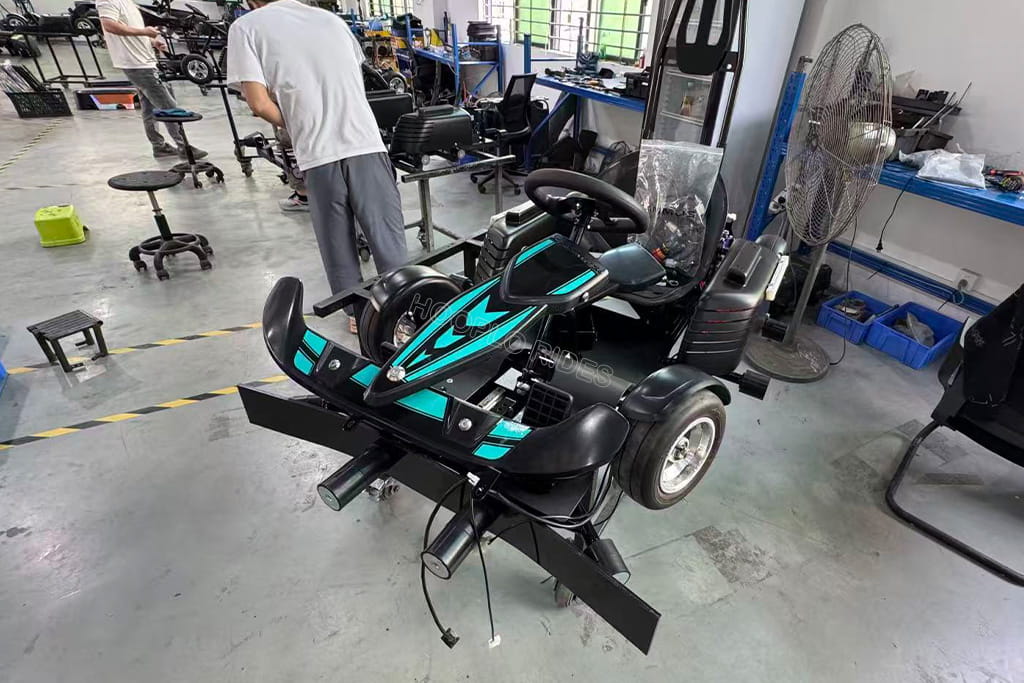 Russian Customer Orders Four Sets of Bumper Car Spare Parts to Revive Aging Rides