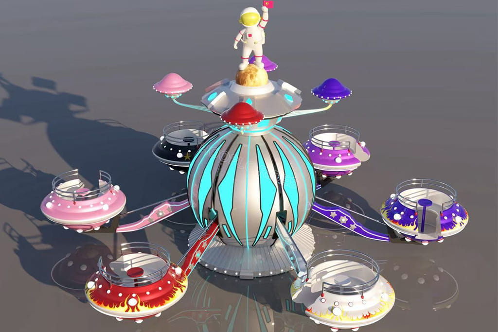 Space UFO Self Control Plane Ride
